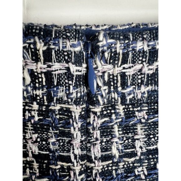 Ann Taylor Tweed A-Line Skirt Women's Size 4 Career Business Preppy NWT - Picture 7 of 8